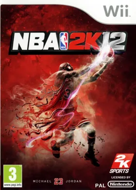 NBA 2K12 box cover front